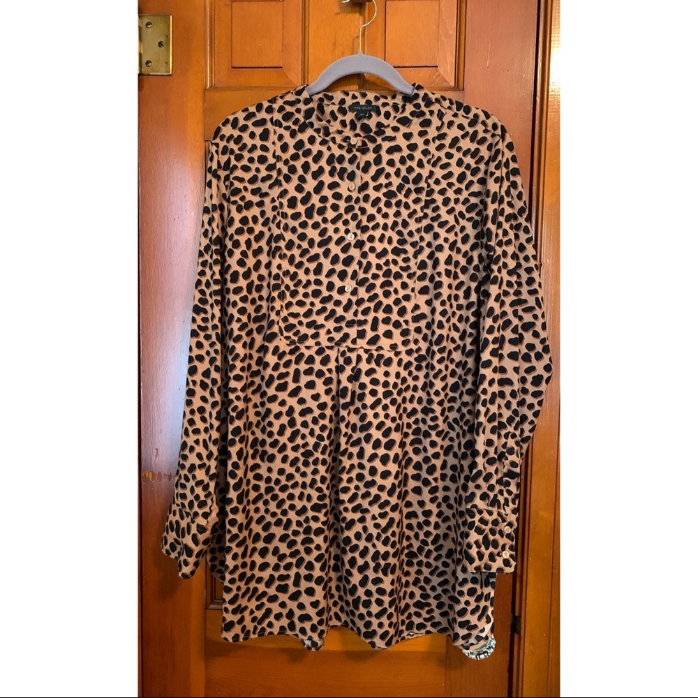 Ann Taylor Leopard Print Tunic